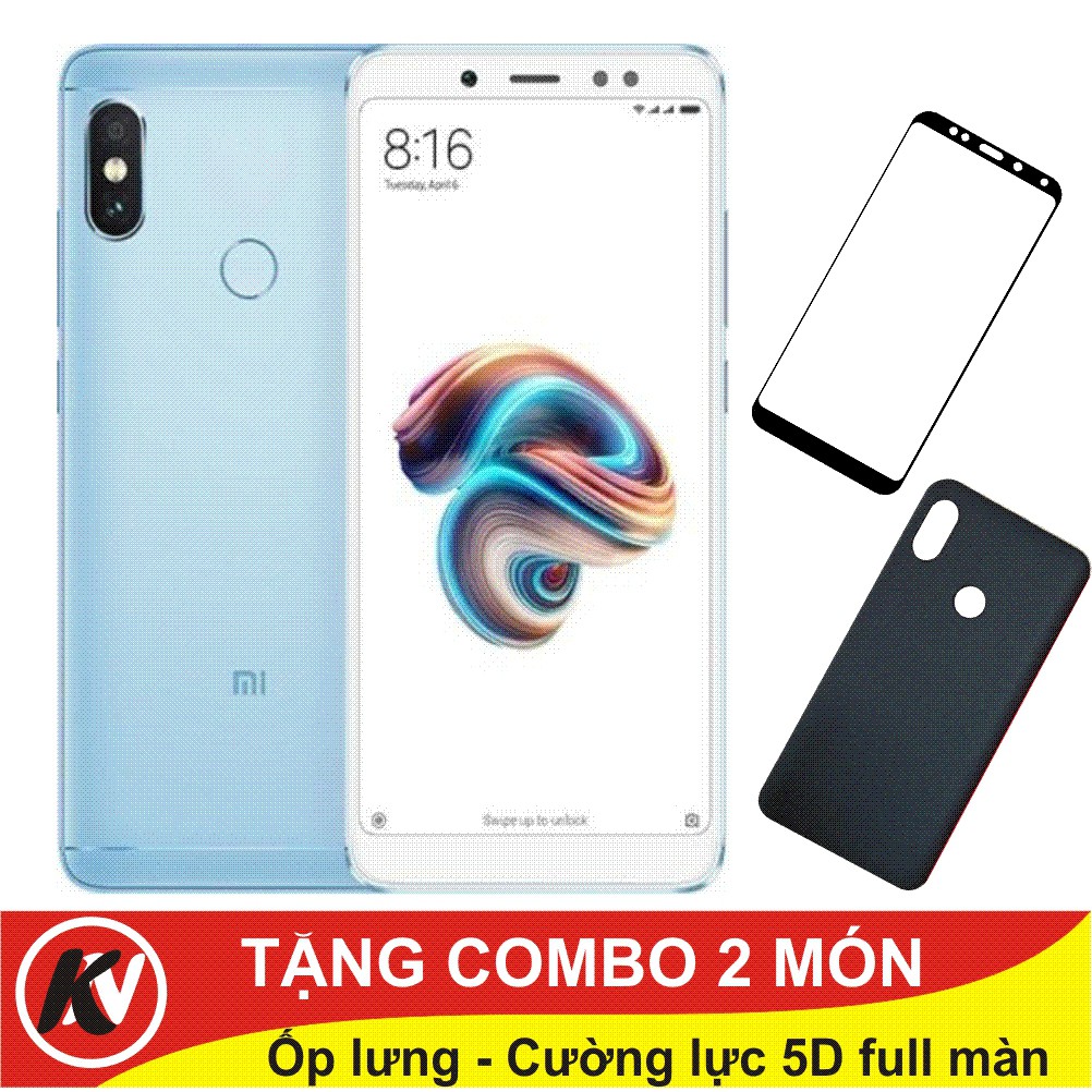Điện thoại Xiaomi Redmi Note 5 Pro 32GB Ram 3GB + Ốp lưng + Cường lực 5D - Hàng Nhập khẩu | BigBuy360 - bigbuy360.vn
