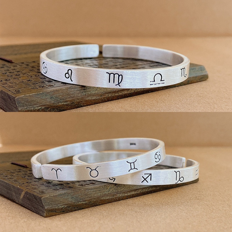 Bộ 12 Dụng Cụ Đóng Dấu Kim Loại Hình Chòm Sao