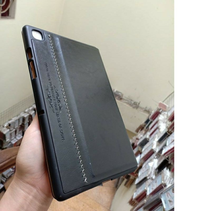 CHÍNH HÃNG  Bao da TRƠN KAKU và KÍNH cường lực bảo vệ màn hình Samsung Galaxy Tab A7 10.4 SM-T500/T505 (Kèm ảnh thật)