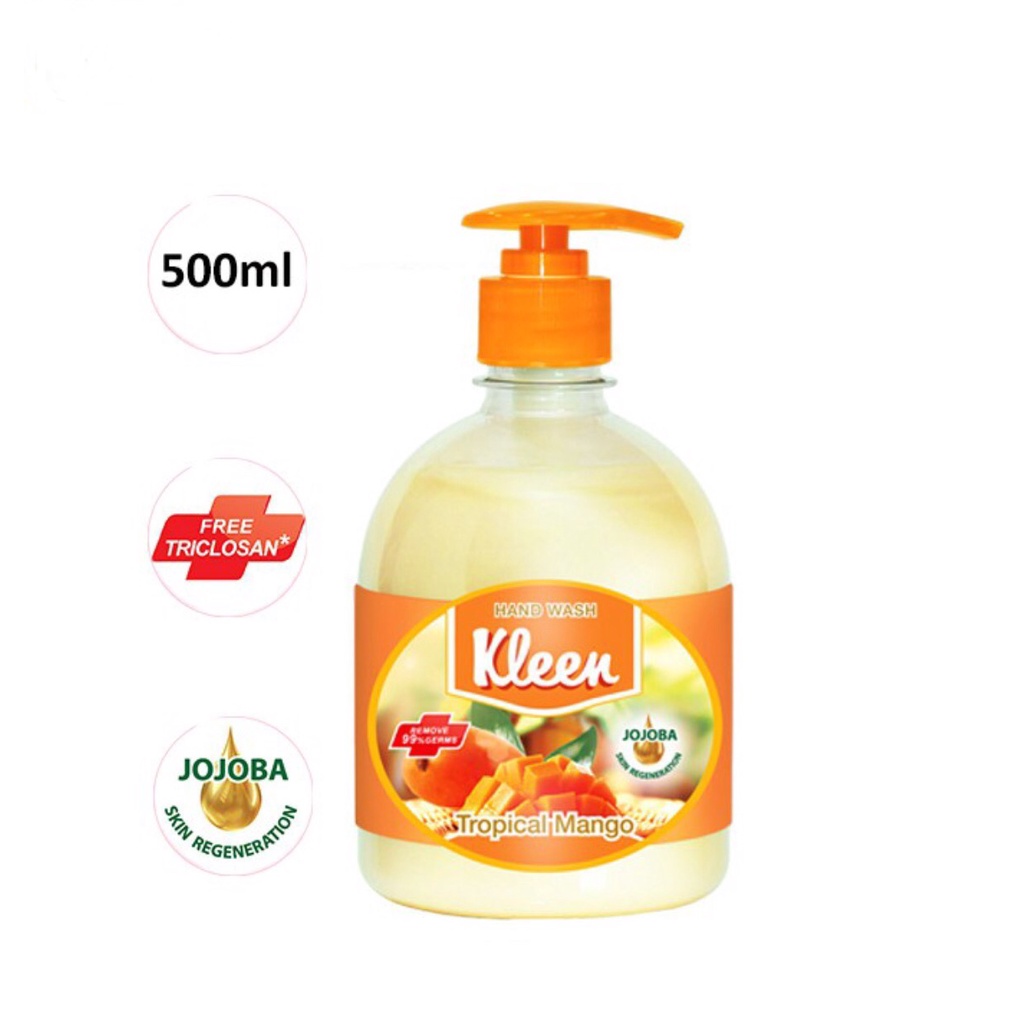 Sữa Rửa Tay Kleen 500ml [4 hương thơm]