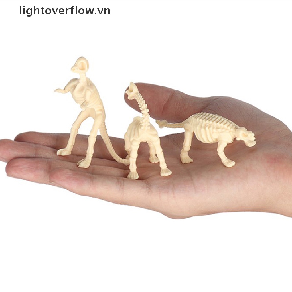 Bộ 12 Mô Hình Xương Khủng Long Mini