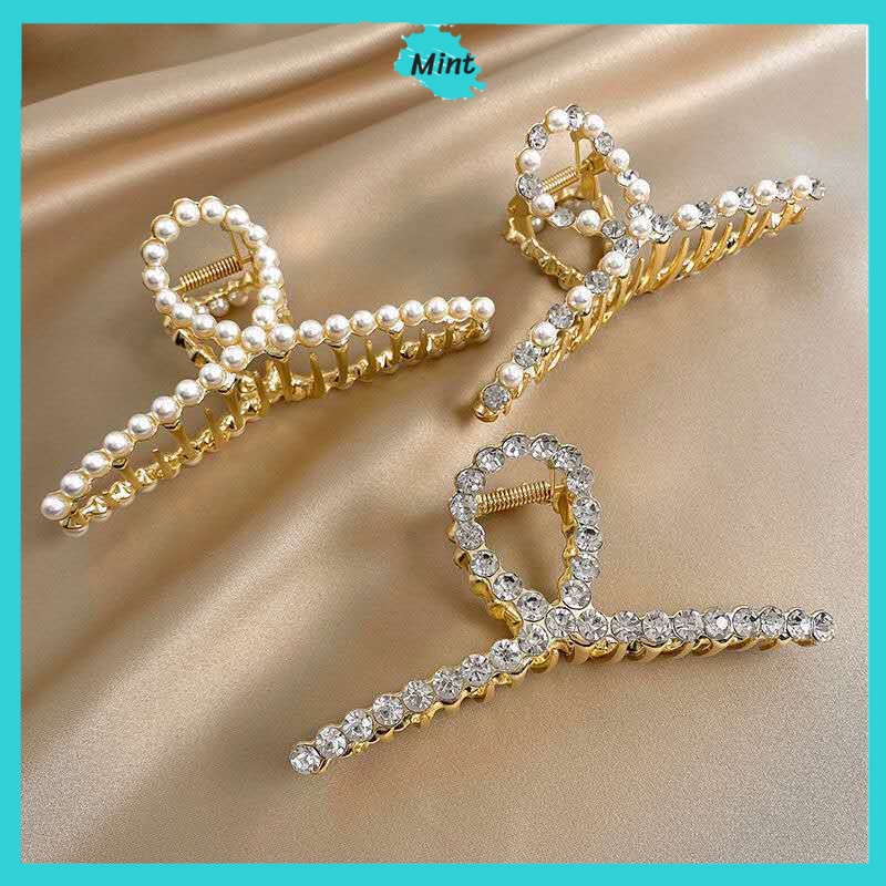 Kẹp Tóc Kim Loại Cỡ Lớn ❤️FREESHIP❤️ Kẹp Tóc Nữ Tự Chọn Phong Cách Hàn Quốc Chất Liệu Chắc Chắn