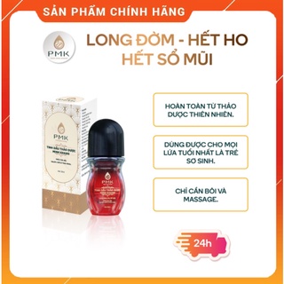 Tinh dầu thảo dược Minh Khang hết long đờm hết ho hết sổ mũi - chỉ cần bôi