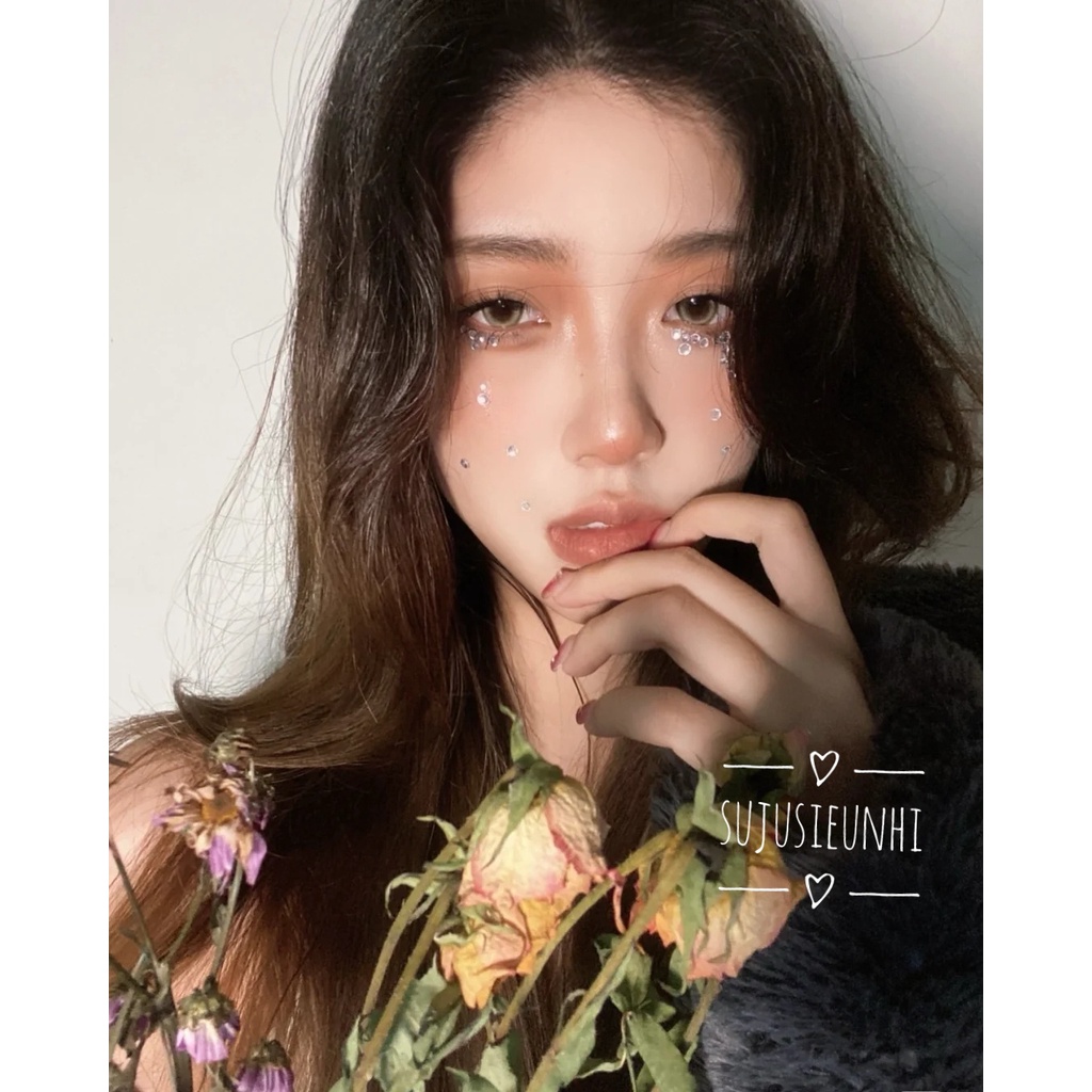 UPDATE Đá dán mặt trang điểm / makeup đính mắt chụp ảnh, nghệ thuật trang trí