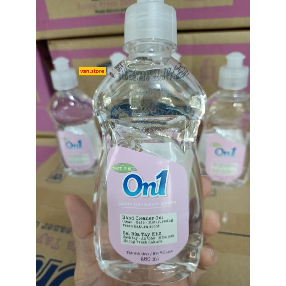 Gel/ Dung Dịch Rửa Tay Khô On1 500ml / 250ml - Dung Dịch Rửa Tay Khô Select 650ml Hương Trà Xanh