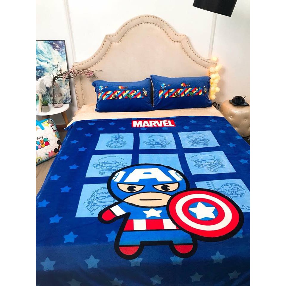 BỘ CHĂN GA NỈ NHUNG 5D