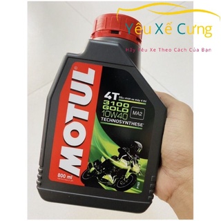 Nhớt xe số cao cấp Motul 3100 Silver 10W40 4T 800ml