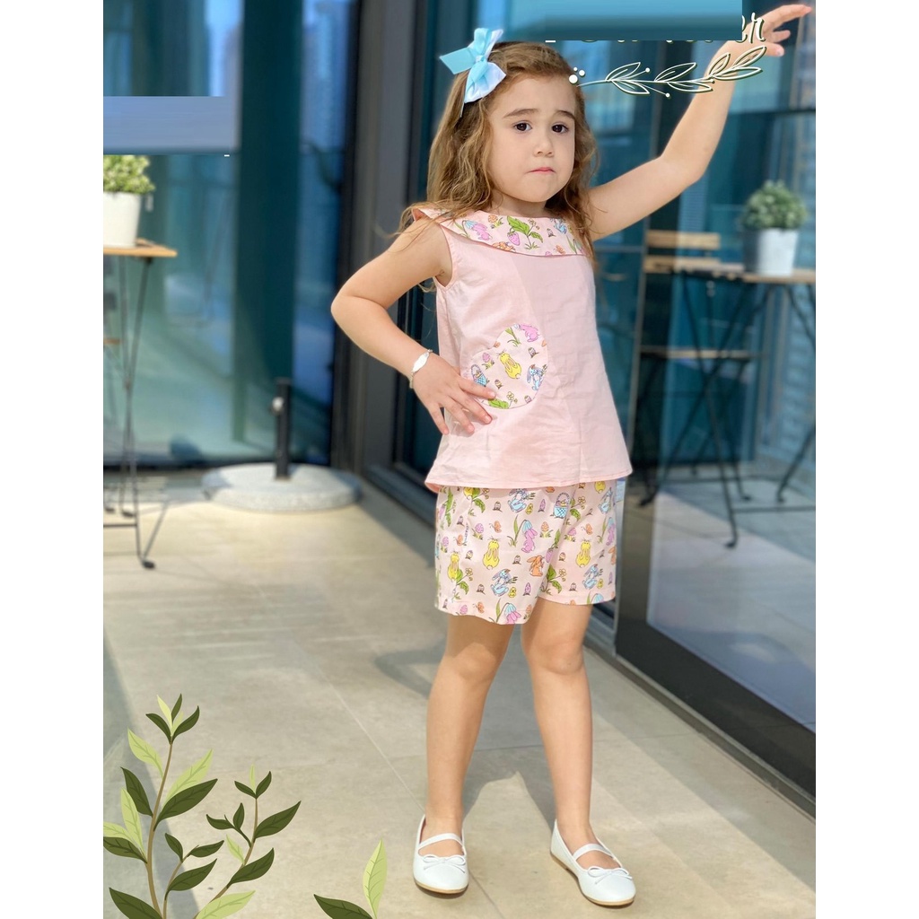 Combo bộ hè cho bé gái  - Little Maven Official Store