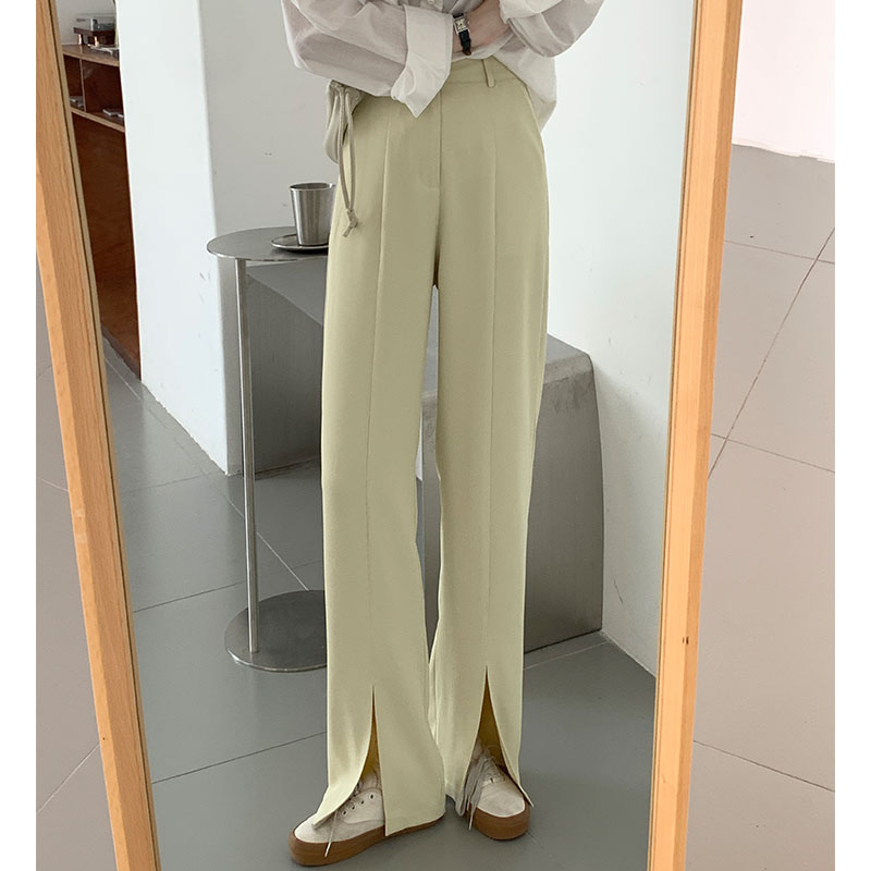 Quần Ống Rộng Lưng Cao Xẻ Tà 42650 | BigBuy360 - bigbuy360.vn