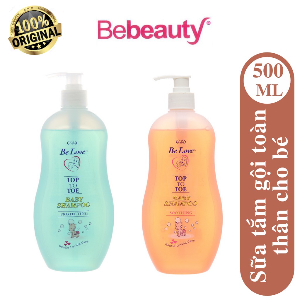 Sữa Tắm Gội Toàn Thân Cho Bé Be Love L’Affair Chăm Sóc Và Bảo Vệ, Dịu Êm Thoãi Mái 500ml