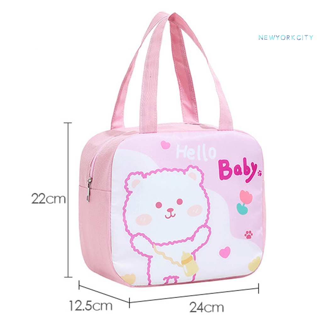 Túi Đựng Hộp Cơm Trưa NYC Cách Nhiệt Chống Thấm Nước Dễ Dàng Mang Theo Đi Cắm Trại/Đi Biển