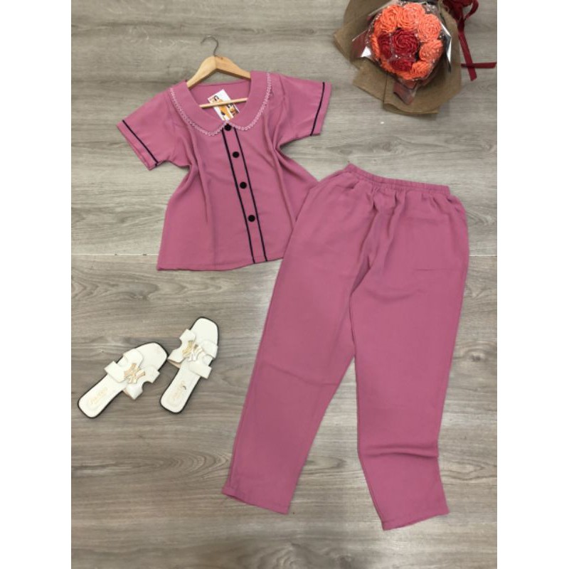 Set dài vải gãy thái cao cấp