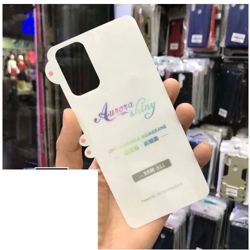 Miếng dán PPF chống trầy , xước cho Samsung S20, S20 Plus, S20 Ultra, S21,S21 Plus,S21 Ultra, S22,S22 Plus,S22 Ultra