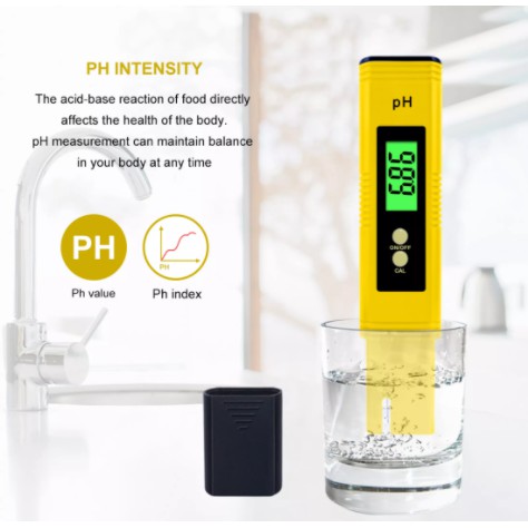 Bút Đo Độ pH Kỹ Thuật Số Máy Đo Chất Lượng Nước Cho Thức Ăn, Bể Cá, Thủy Canh chính xác cao Digital pH meter