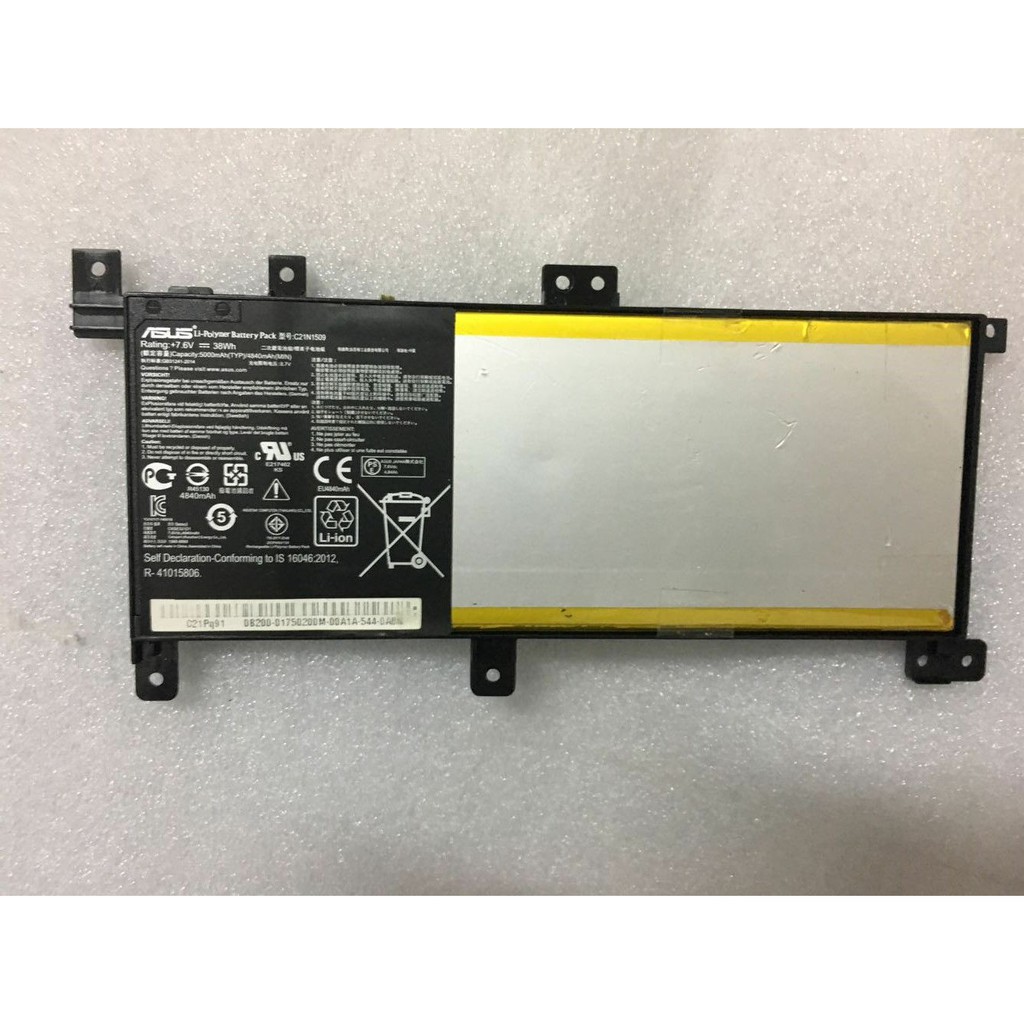 [NEW] Pin laptop Asus X556 X556UA X556UB X556UF X556UJ X556UQ X556UR X556UV C21N1509 A556 K456U Zin