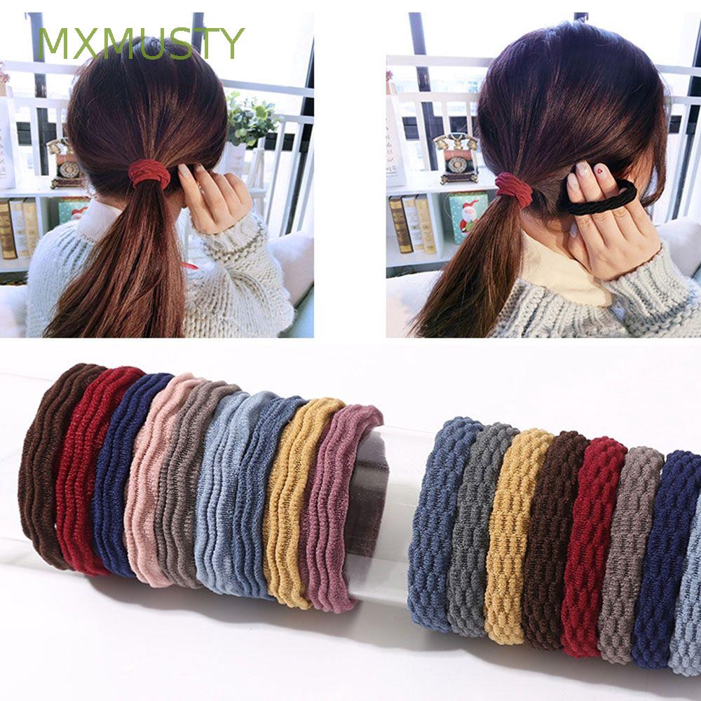 Bộ 5 dây buộc tóc kiểu Hàn Quốc