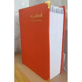 Sổ da dày cao cấp Handbook cắt sẵn
