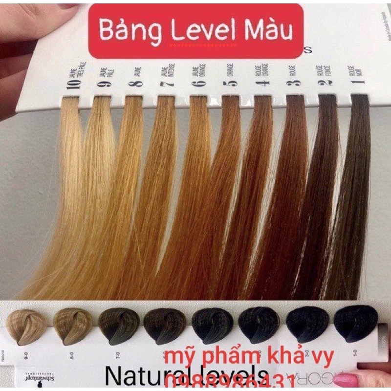 Thuốc Nhuộm Tóc Màu Hạt Dẻ Trầm 6/7 Dark Chestnut Blonde Hair Dye Cream -  Tại nhà