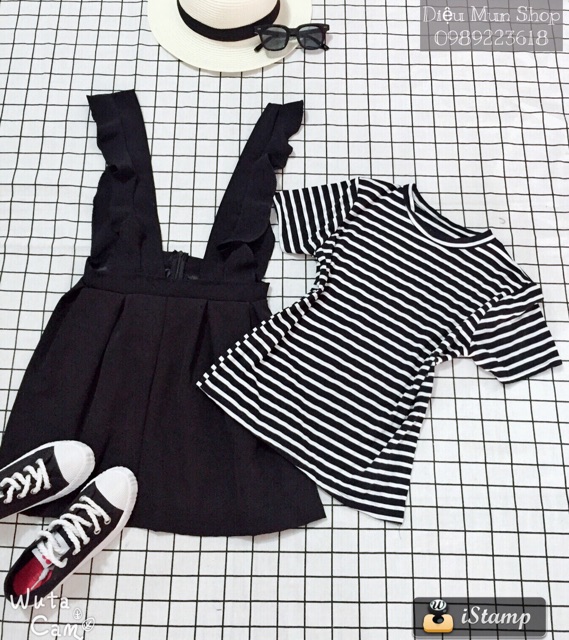 Sét yếm giả váy