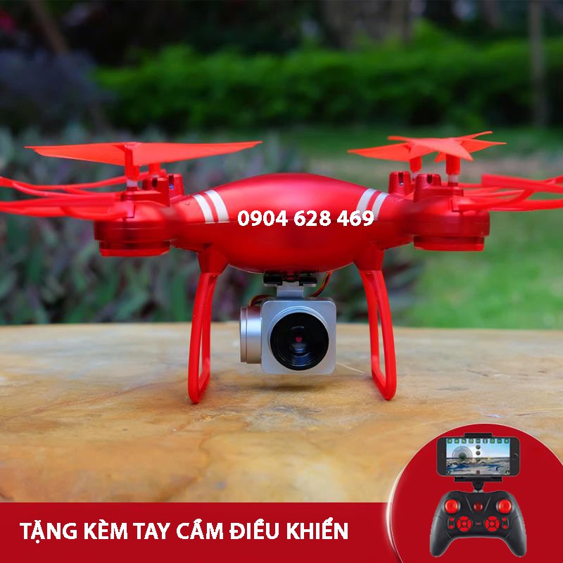 [Hot nhất 2018] Máy bay Flycam KY101 Cao cấp, kết nối Wifi với điện thoại + Tặng tay cầm điều khiển từ xa