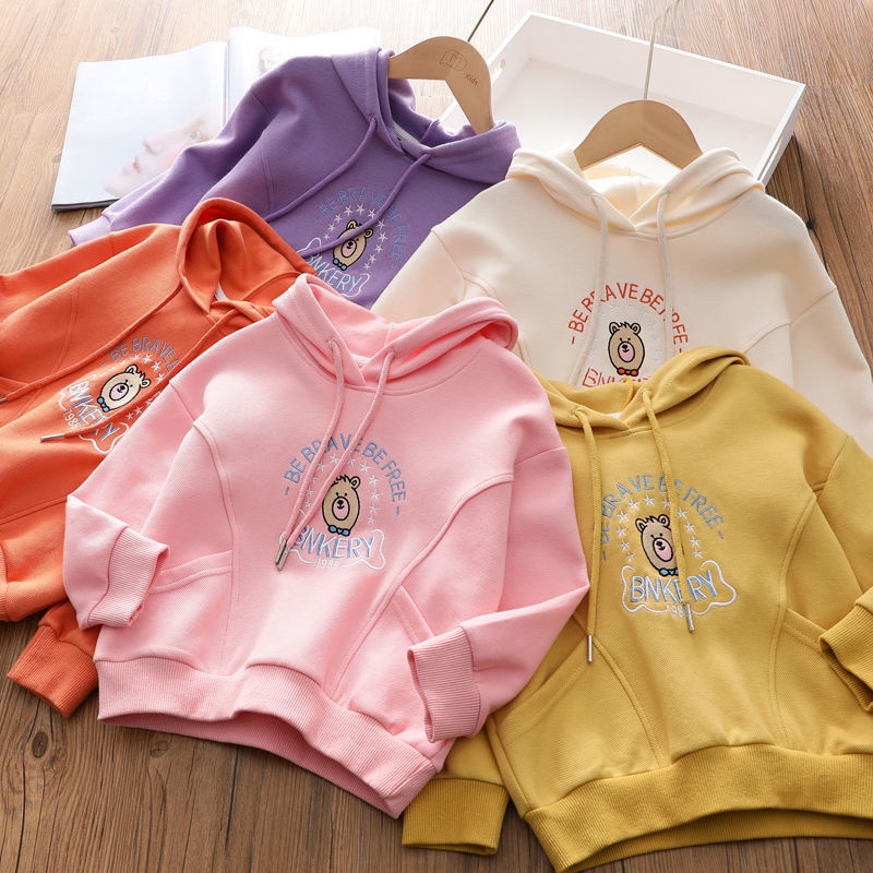Áo Hoodie Dáng Rộng Phong Cách Hàn Quốc Thời Trang Xuân Thu Mới Cho Nữ