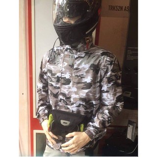 Áo mưa bộ Givi Camo01