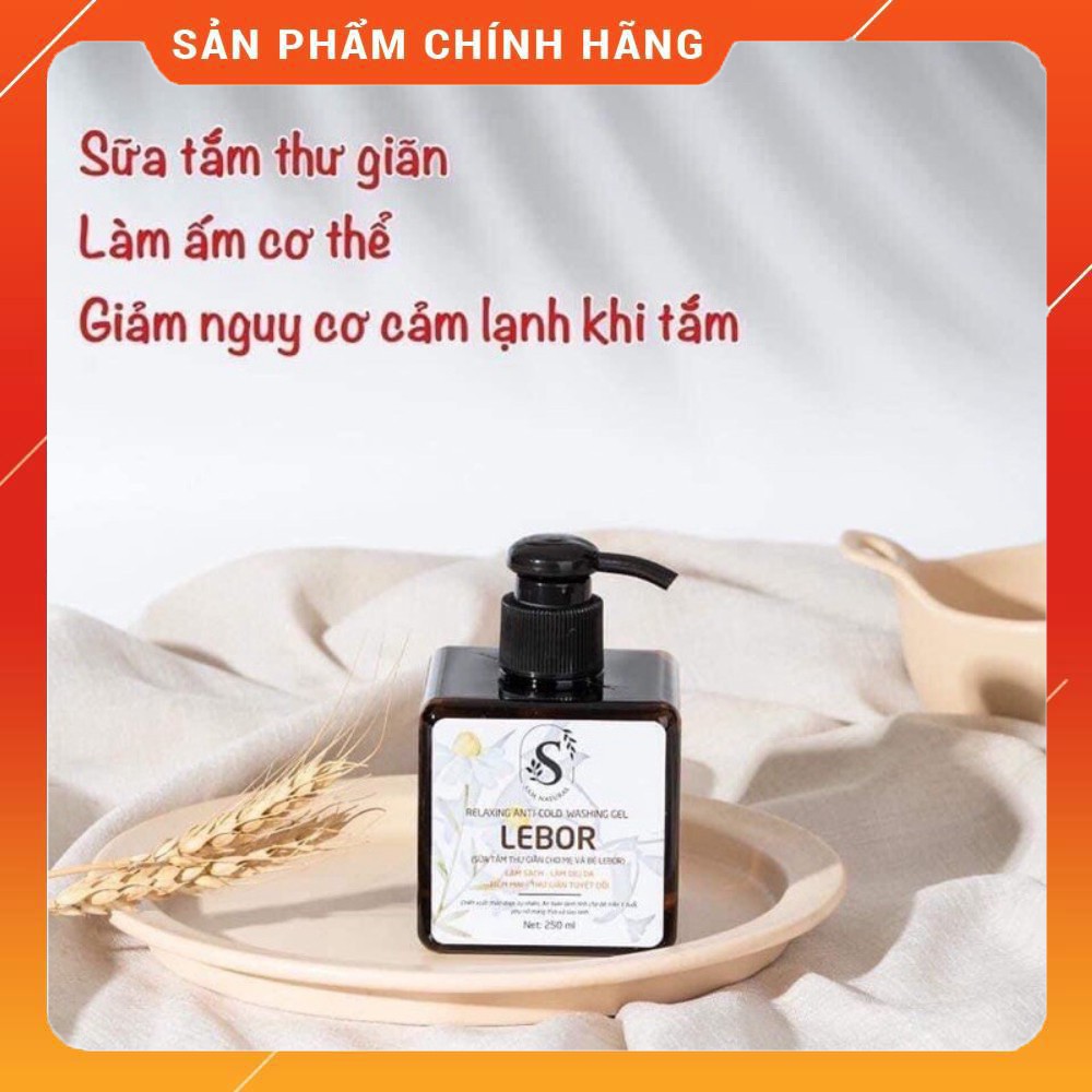 Sữa Tắm Thư Giãn Chống Cảm Lebor Sam Natura 250ml