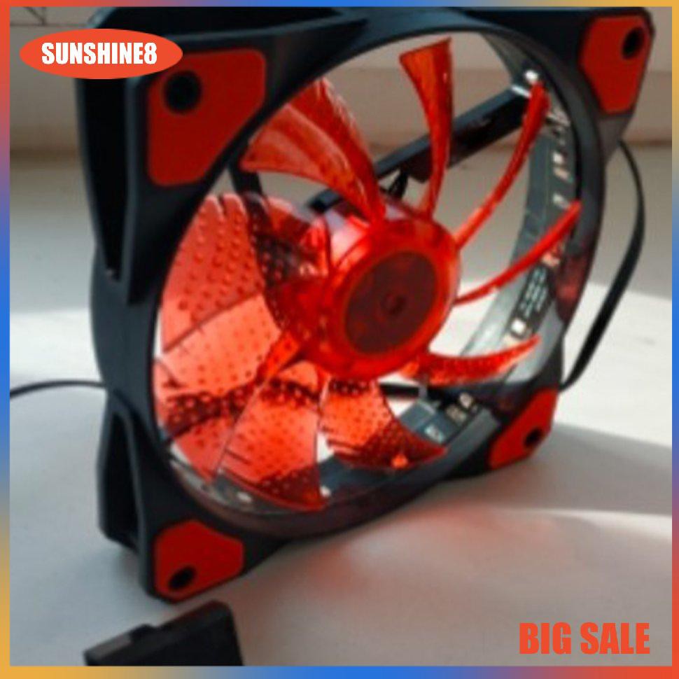 Quạt Tản Nhiệt 120mm 12v 3 / 4pin Cho Máy Tính