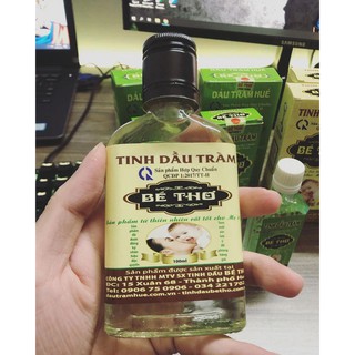 Tinh dầu tràm bé Thơ chính hãng