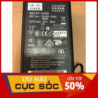 Bộ nguồn ac/dc adapter cisco aa25480l 48v 380ma