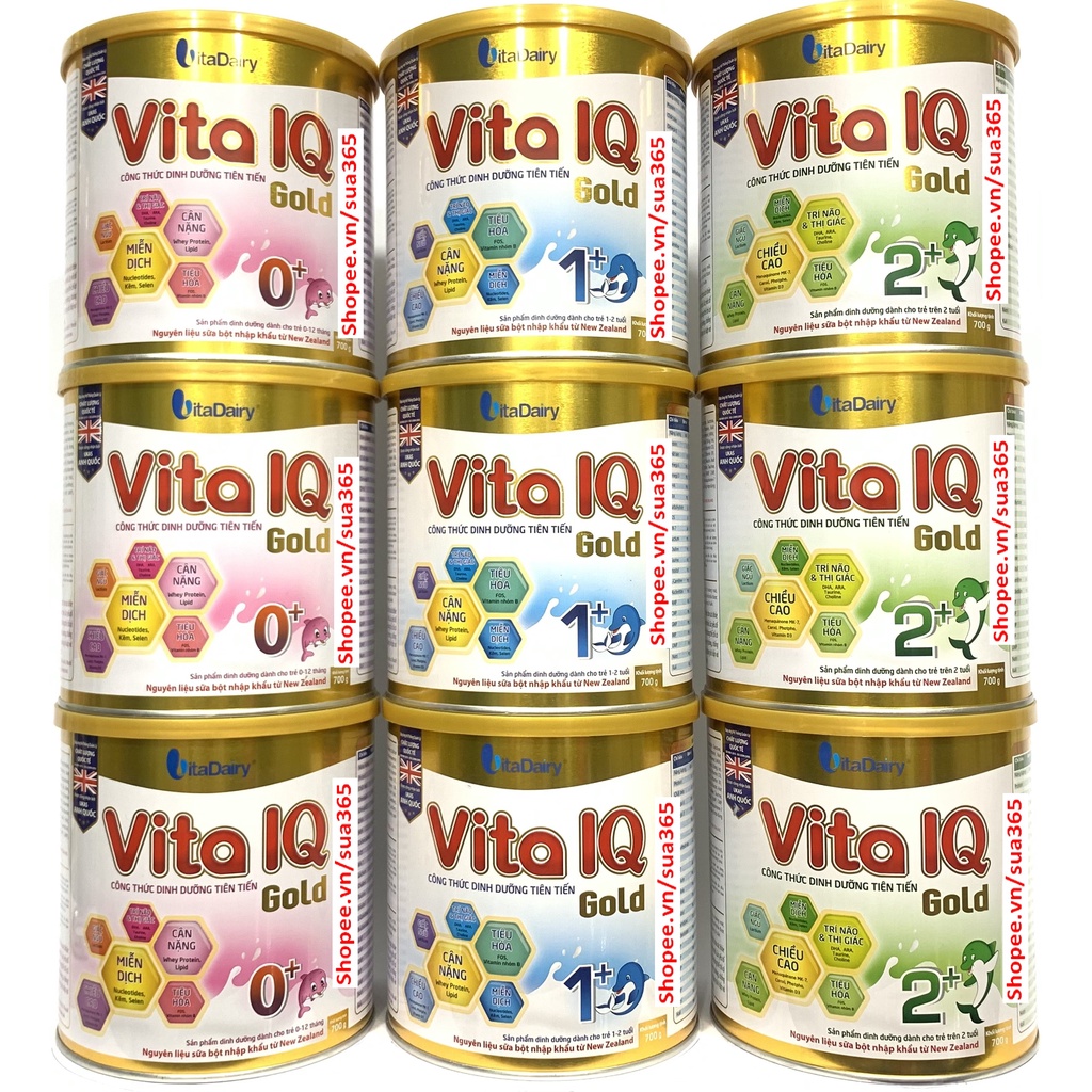 Sữa Vita IQ Gold 0+_700g