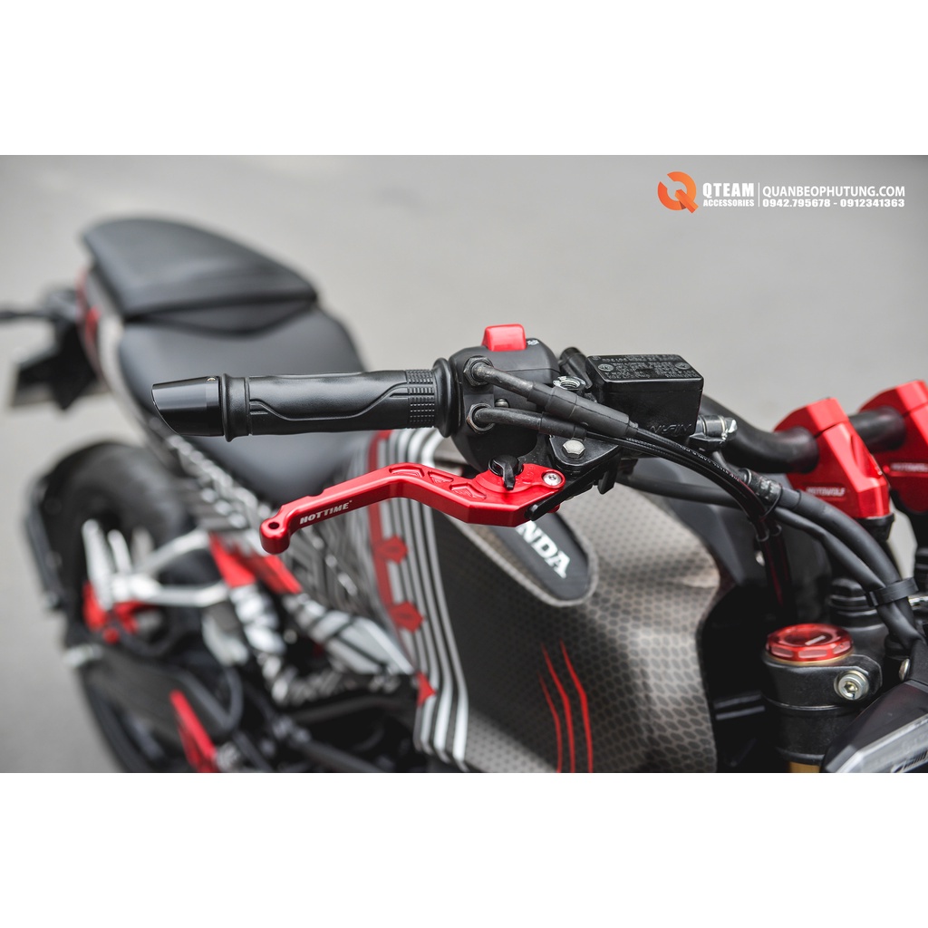 TAY PHANH + TAY CÔN HÀNG CHÍNH HÃNG HOTTIME THAILAND LẮP CHO YAMAHA R15V3/MT15/XSR155 - TFX/R15V2