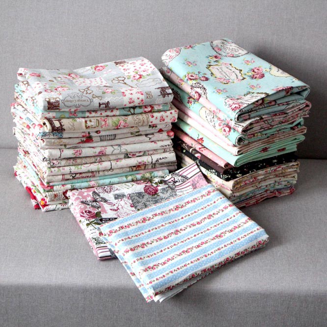 Vải Lanh Cotton Dày 50CM * 75CM Họa Tiết Hoạt Hình Nghệ Thuật