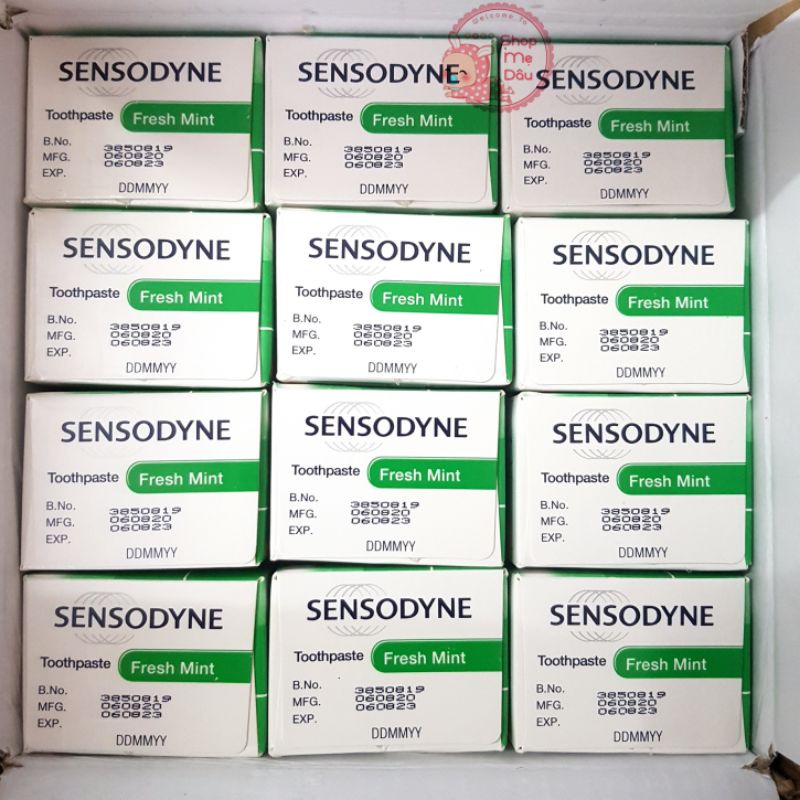 (Hàng Thái) Kem đánh răng Sensodyne Fresh mint 160g