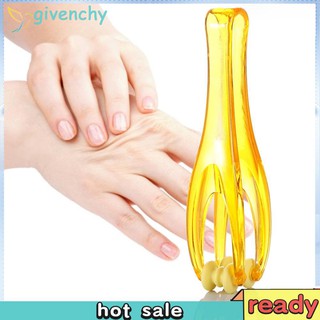 Cây mát xa thư giãn khớp ngón tay 2 con lăn tay cầm đàn hồi hỗ trợ lưu thông mạch máu