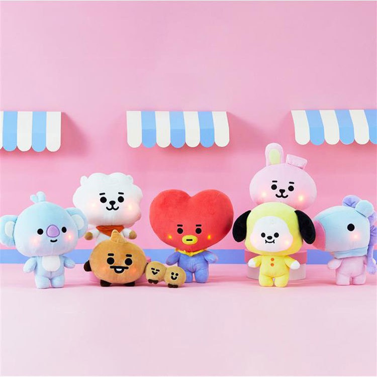 Búp Bê Hình Các Nhân Vật Bt21 Tata Chimmy Koya Shooky Mang Rj Mini 84224207