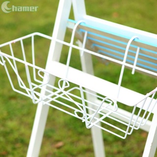 Giỏ sắt treo ban công kèm chậu nhựa size 48cm