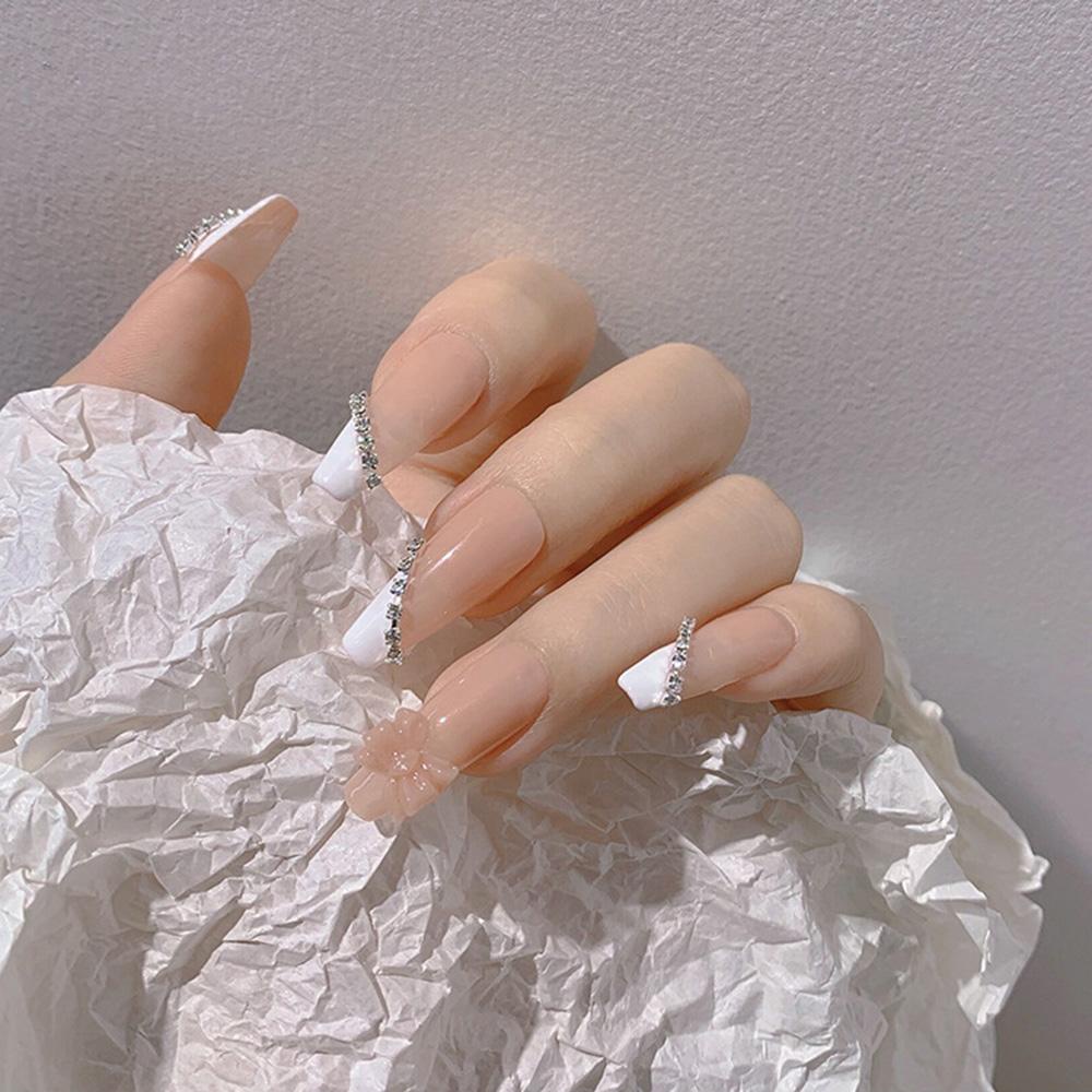 Phụ Kiện Kim Loại Đính Đá Trang Trí Móng Tay 3D DIY Sang Trọng