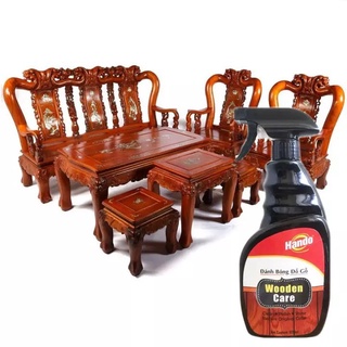 Đánh bóng gỗ làm sạch và làm mờ vết xước cao cấp 600ml