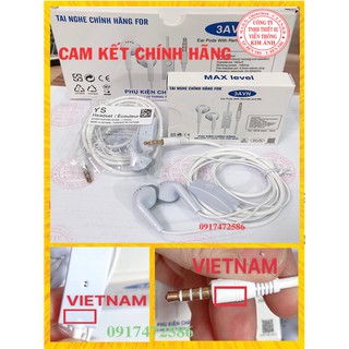 Tai nghe điện thoại y9 zin -có hộp - tai nghe samsung