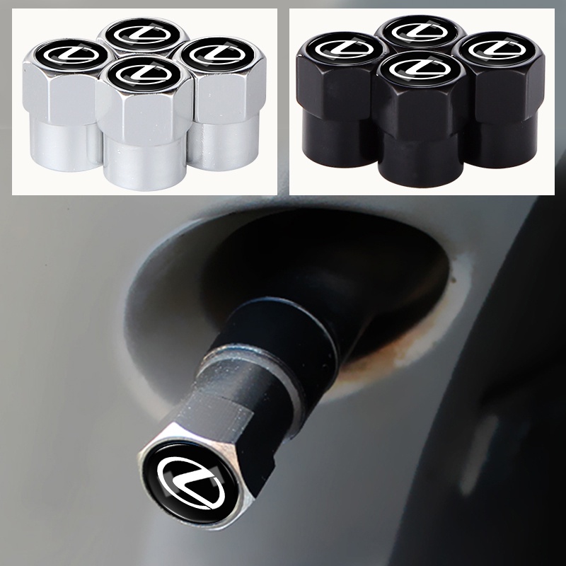 Set 4 Nắp Đậy Lốp Xe Hơi Lexus ES300 RX330 RX300 GS300 IS250 IS200 CT200h GX470 Bằng Nhôm