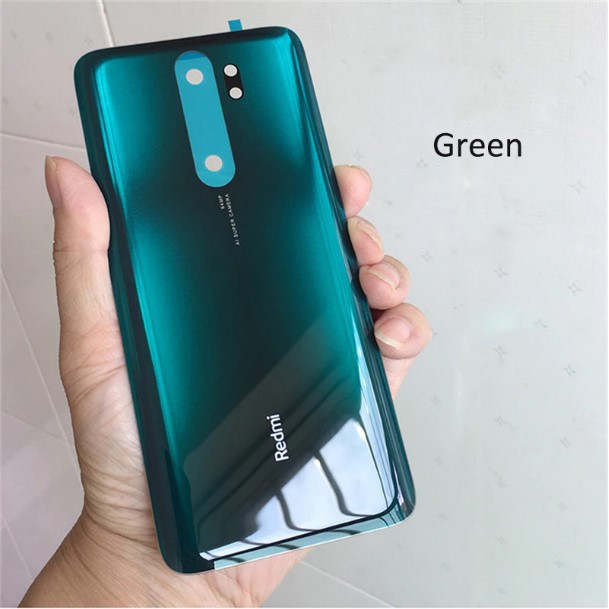 Nắp lưng Xiaomi Redmi Note 8 Pro - Chất liệu kính Có quà tặng kèm