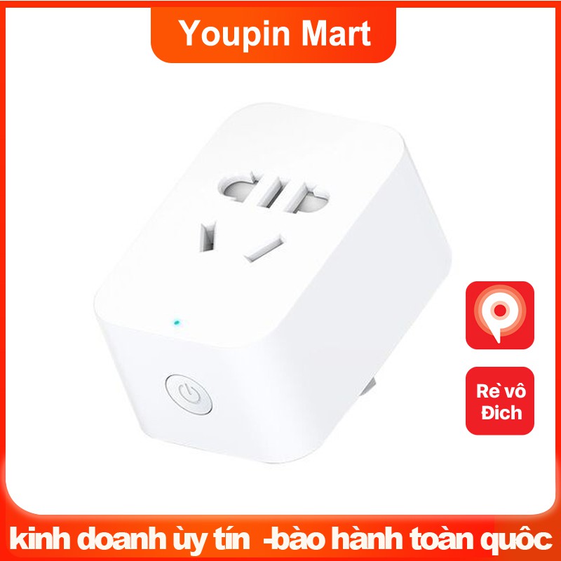 Ổ cắm thông minh Xiaomi Mijia Smart Socket 2 Bluetooth Gateway Version ZNCZ07CM điều khiển từ xa smart home tự động