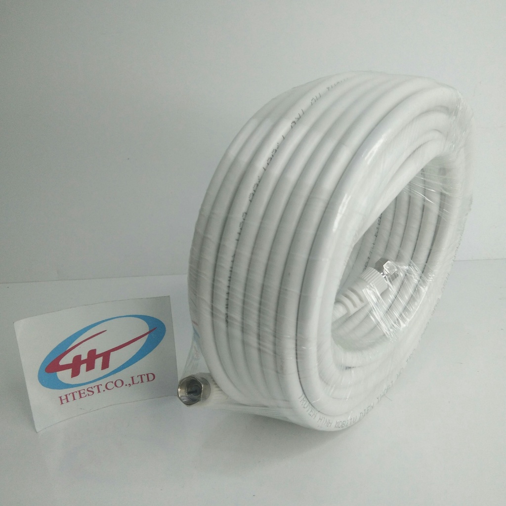 Combo 30 cuộn dây 15 mét truyền hình An Viên - AVG có bấm sẵn 2 đầu F5 - HÀNG NHƯ HÌNH