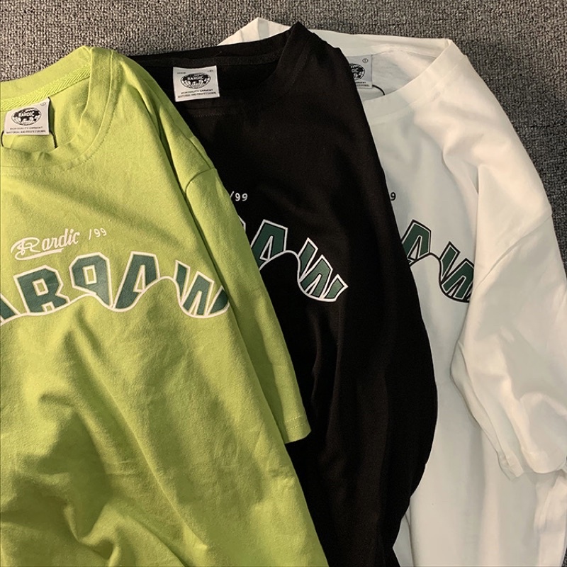 Áo thun tay lỡ, áo phông form rộng chất cotton in hình uban