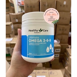 Omega 3 6 9 Healthy Care Ultimate Của Úc 200 Viên