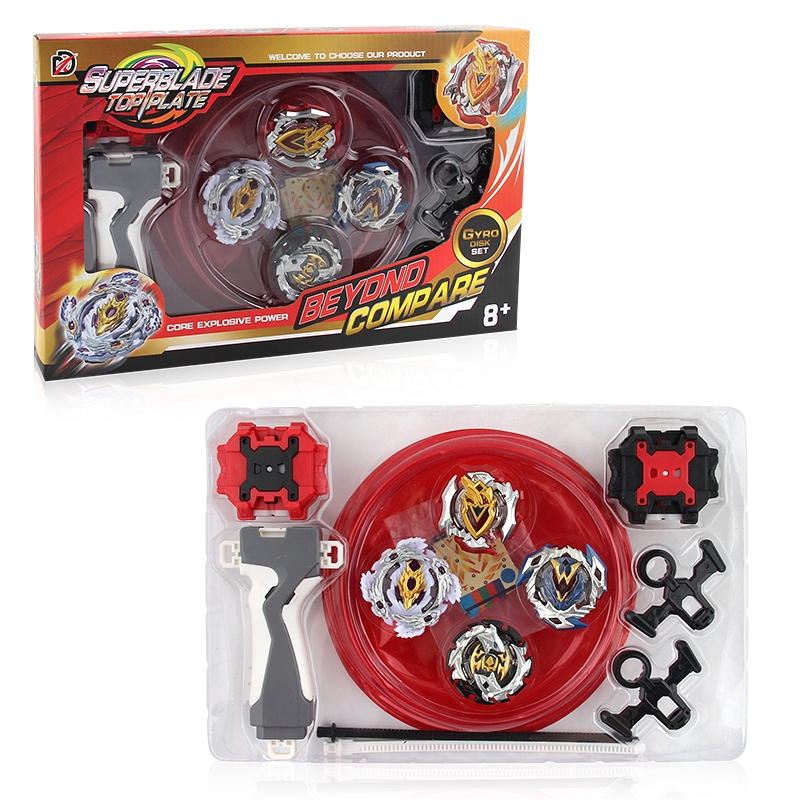 Bộ con quay Beyblade 4 trong 1 dùng làm quà Giáng Sinh cho trẻ