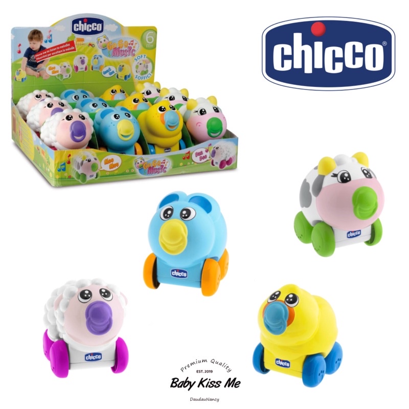 Đồ chơi lăn bánh phát nhạc Chicco - Go Go Music