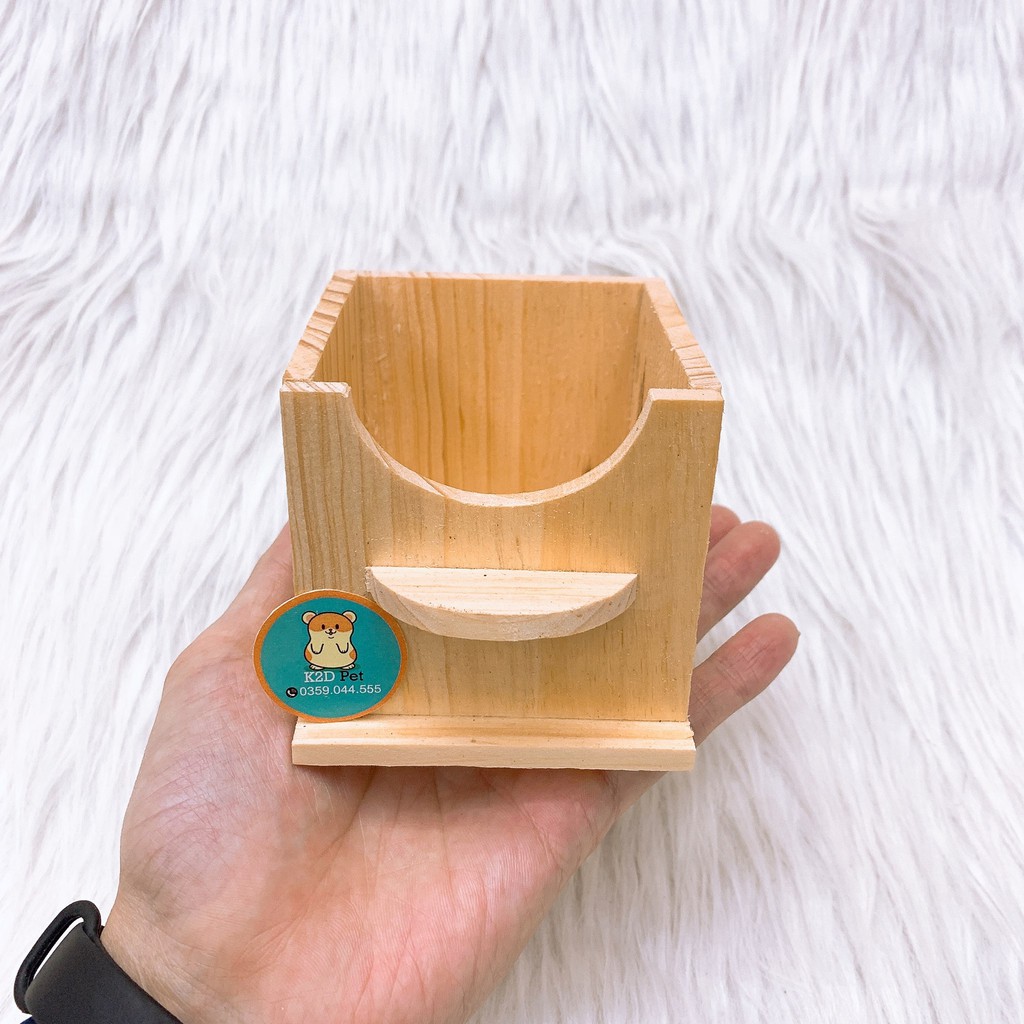 Bồn tắm, nhà tắm gỗ cho hamster