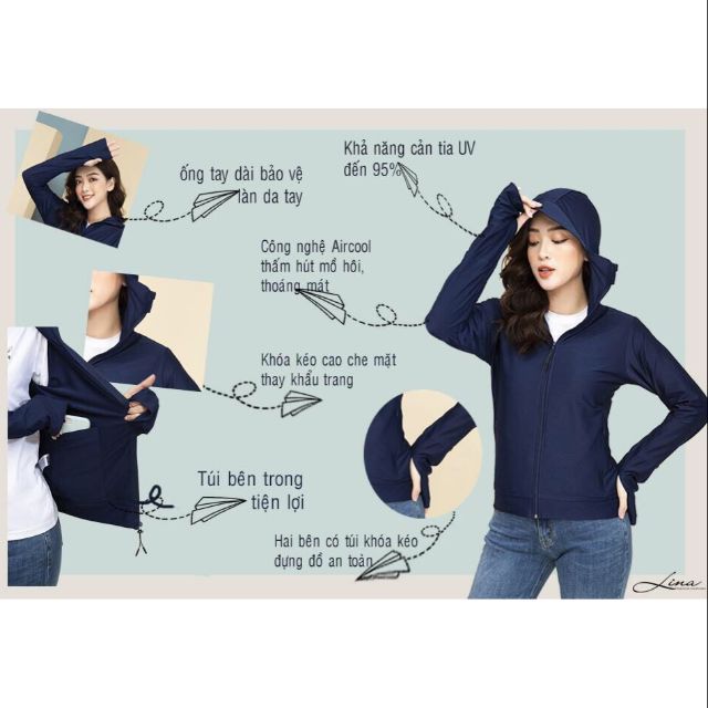 ÁO CHỐNG NẮNG NỮ
